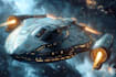 esign a spaceship sci fi illustration