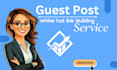 do high da90 guest post link building service