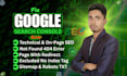 do technical SEO, google search console, page indexing, website audit, USA UK