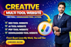 create tools website, SEO tools website, ai tools website, pdf tool website