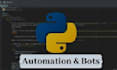 make python bots, browser automation, scrapers with selenium