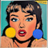 draw a retro pop art roy lichtenstein style