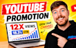 do organic youtube video promotion to real audience