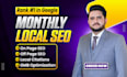 rank your website and google business profile with local seo service
