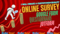 create a custom high quality online survey