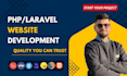 maintain laravel PHP website