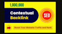 build high quality UK SEO contextual backlinks manual link building