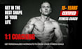 be your online personal trainer and fitness coach