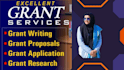 research grant writing, bid proposal application nonprofit