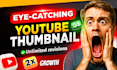 design custom youtube thumbnails for sports, gaming, vlogs, tech, and finance