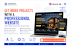 create construction, interior design, architecture website