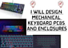design custom mechanical keyboard pcbs and program firmware