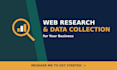 do web research and data collection for your business
