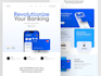 design custom online banking website payment method, alert and booking system