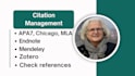 manage citations and references using zotero, mendeley, and endnote in apa7 etc