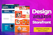 design professional amazon brand store and storefront design