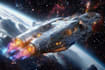 design a sci fi spaceship