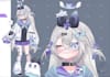 design live2d vtuber model, 2d vtuber model, live2d rigging for streaming