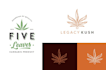 do custom cannabis weed logo design