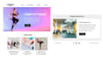 develop custom website with html css and react js