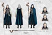 draw character design reference sheet anime style dnd style and vtuber