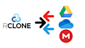 setup rclone your google drive storage with ubuntu server