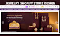 design jewelry website jewelry store jewelry shopify store earring fashion store