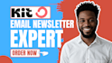 setup convertkit email sequence convertkit newsletter kit landing page expert