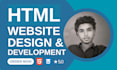 do website design and website development HTML CSS and javascript