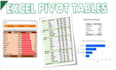 do vlookup, pivot tables, and data cleaning services on excel
