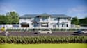 create 3d house design and exterior rendering in sketchup