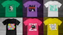 design custom typography t shirt design for streetwear brand
