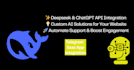 do ai solution using, deepseek integration ,groq 3 ai and create ai chatbots