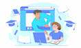 create vector illustration, character art and background art for brands
