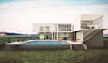 craft photorealistic 3d floor plan interior render, villa extension,cgi interior