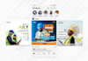 design eye catching flyers for instagram facebook and online marketing