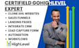 copy clone go highlevel website clickfunnels gohighlevel funnel landing page va