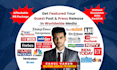 guest post on times of india and press release in worldwide top media