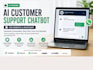 build an ai customer support chatbot for website or whatsapp