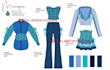 create fashion illustrations and digital sketches