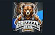 design unique grizzly bear mascot logo with free vector file