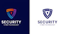 design a modern tech startup ,security logo