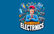 do create electronics mascot logo design with unlimited review