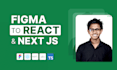 convert figma sass dashboard UI to next js with shadcn
