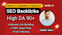 do quality manual link building via high da authority dofollow seo backlinks