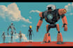 design 2d game concept art background