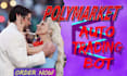 build trading bot for polymarket and dexs like pump fun raydium meteora orca