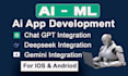 add ai functionality in website, apps, using chatgpt, gemini, and deepseek API