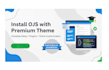 install new ojs with premium theme
