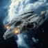 drawing sci fi spaceship design